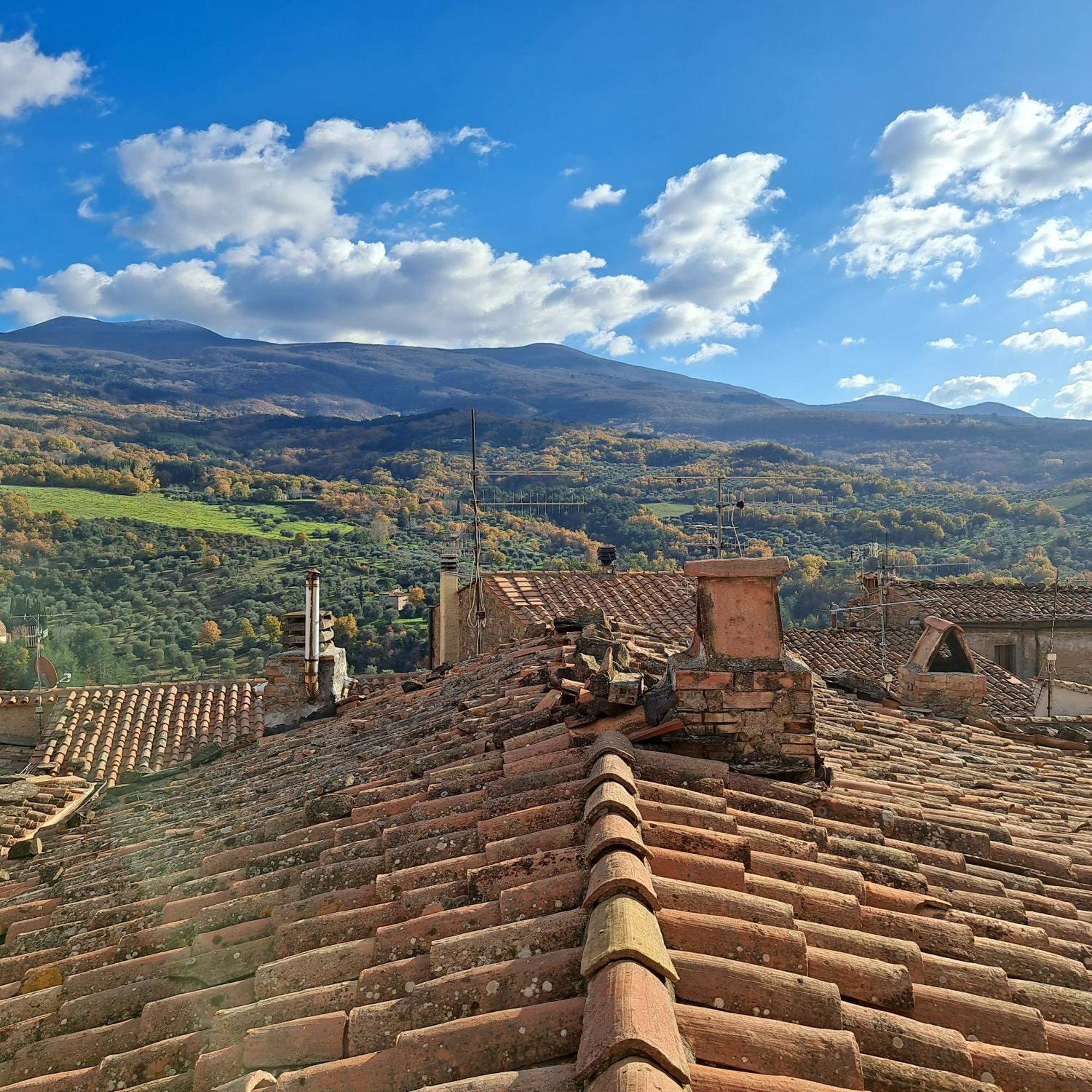דירות Seggiano Antica Abitazione Con Vista Montagna Casa Norma מראה חיצוני תמונה